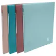 Classeur souple 4 anneaux SKANDI - Couleur aléatoire photo du produit