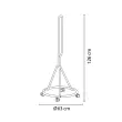 Chariot mobile pour tabouret NIMBO photo du produit