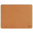 Tapis de souris en cuir recyclé - Marron - T'NB photo du produit