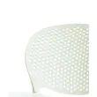 2 Chaises int&eacute;rieur - ext&eacute;rieur polypropyl&egrave;ne blanc photo du produit