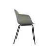 Fauteuil WEEKLY métal vert monté photo du produit