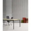Bureau Bastia L 140 cheine veine / anthracite photo du produit