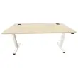 BUREAU ECO ELECTRIQUE ACACIA/BLANC MONTE 160 x 80 cm photo du produit