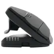 Souris Unimouse sans fil verticale gaucher - Noir photo du produit