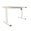 Bureau Eco electrique acacia/blanc monté 120x 60 cm photo du produit