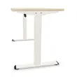 Bureau Eco electrique acacia/blanc monté 120x 60 cm photo du produit