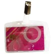 25 Porte-cartes magnétiques avec clip - 1 carte - Durable photo du produit