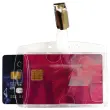 25 Porte-cartes magn&eacute;tiques avec clip - 2 cartes - Durable photo du produit