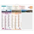 Calendrier banque Bouchut 4 saisons effaçable 12 mois - 55 x 43 cm photo du produit