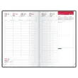 Recharge agenda janvier-d&eacute;cembre semainier Oxford Cousue 21 x 27 cm photo du produit