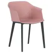 Fauteuil polypro intérieur/ extérieur rose photo du produit