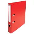 Classeur &agrave; levier PVC  A4 - dos de 5 cm - Rouge - Exacompta photo du produit