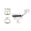 Support PC portable pour bras Tallo - Blanc - Fellowes photo du produit