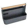 Organiseur de bureau portable - Avec poignée - Gris foncé - Leitz photo du produit