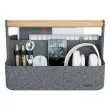 Organiseur de bureau portable - Avec poignée - Gris foncé - Leitz photo du produit