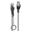 Câble réseau RJ45 sécurisé - 1,5m - Lindy photo du produit