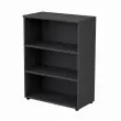 Bibliothèque moyenne MILAN - 90 x 46 x 123 cm - Chêne photo du produit
