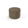 Pouf rond - Taupe - Alba photo du produit