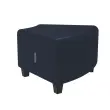 Pouf d'angle - Bleu fonc&eacute; - Alba photo du produit