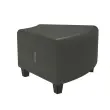 Pouf d'angle - Gris - Alba photo du produit
