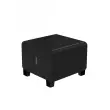 Pouf 1 place - Noir - Alba photo du produit