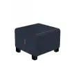 Pouf 1 place - Bleu fonc&eacute; - Alba photo du produit