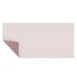 Tapis sous-main réversible - 80 x 40 cm - Rose et taupe - Fellowes photo du produit