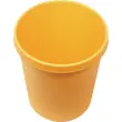 Corbeille &agrave; papier - 18 L - Jaune - Helit photo du produit