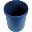Corbeille &agrave; papier  18 L bleu - HELIT photo du produit
