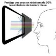 Filtre de confidentialit&eacute; - Ecran 24" - T'nB photo du produit