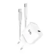 Chargeur USB-C - 30W - Blanc - T'nB photo du produit