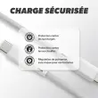 Chargeur USB-C - 30W - Blanc - T'nB photo du produit