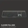 Clavier solaire - Sans fil - Azerty - Noir - Mobility Lab photo du produit