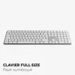 Clavier sans fil - Blanc - Mobility Lab photo du produit