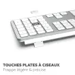 Clavier filaire - Blanc - Mobility Lab photo du produit