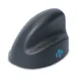 Souris ergonomique sans fil - Gaucher - Bluetooth - Gris - R-Go photo du produit