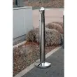 Cendrier sur pied - 3L - Inox- Prrobbax photo du produit