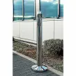 Cendrier sur pied - 3L - Inox- Prrobbax photo du produit