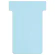 100 Fiches T pour planning - Taille 2 - Bleu clair - Nobo photo du produit