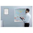 100 Fiches T pour planning - Taille 2 - Argent - NOBO photo du produit
