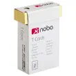 100 Fiches T pour planning - Taille 2 - Beige - NOBO photo du produit