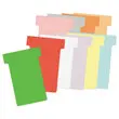 100 Fiches T pour planning - Taille 2 - Violet - Nobo photo du produit