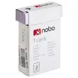 100 Fiches T pour planning - Taille 2 - Violet - Nobo photo du produit