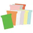 100 Fiches T pour planning - Taille 3 - Bleu clair - Nobo photo du produit