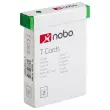 100 Fiches T pour planning - Taille 3 - Vert - Nobo photo du produit