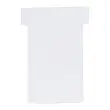 100 Fiches T pour planning - Taille 1,5 - Blanc - Nobo photo du produit
