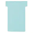 100 Fiches T pour planning - Taille 1,5 - Bleu clair - Nobo photo du produit