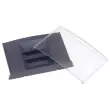 Plaque de porte personnalisable - 11.5 x 6.5 cm - Paperflow photo du produit