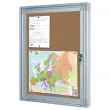 Vitrine d'intérieur - 94 x 98 cm - Fond liège - Bi Office photo du produit