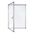 Vitrine d'intérieur - BI-OFFICE - 56,1 x 72,5 cm - 4 x A4 - Fond laqué photo du produit